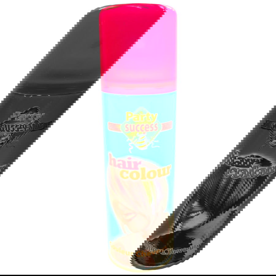 Party Success Temporary Hair Colour Spray Wash Out Fluorescent Pink | Why Not Shop