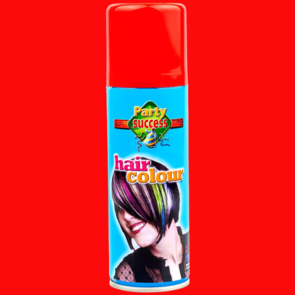 Party Success Temporary Hair Colour Spray Wash Out Red | Why Not Shop