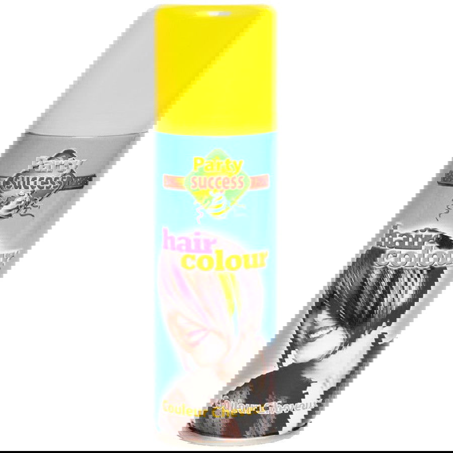 Party Success Temporary Hair Colour Spray Wash Out Yellow | Why Not Shop