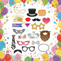 Party Photo Props Pack Of 20 - Why Not Shop