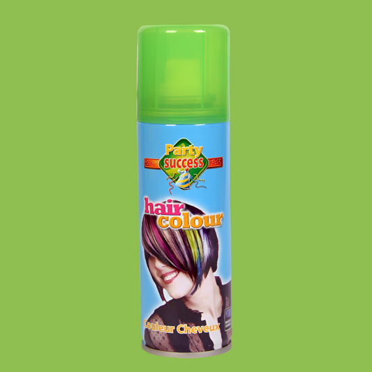 Party Success Temporary Hair Colour Spray Wash Out Fluorescent Green | Merthyr Tydfil | Why Not Shop Online