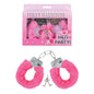 Pink Fur Hen Party Handcuffs With Keys | Merthyr Tydfil | Why Not Shop Online