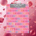 Pink Happy Birthday Wrapping Paper & Tags