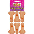 Plastic Hen Party Willy Whistles 58Mm Pack Of 6 - Why Not Shop