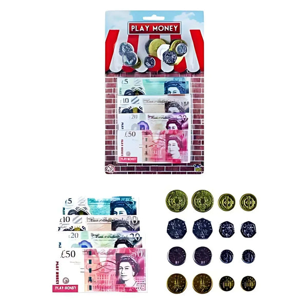 Play Shop Play Money UK Sterling Notes And Coins - Why Not Shop