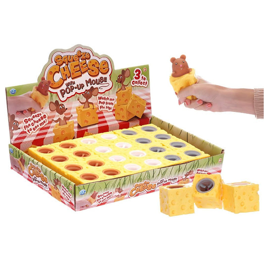 Pop Up Mouse Squeeze The Cheese Assorted Colours | Merthyr Tydfil | Why Not Shop Online