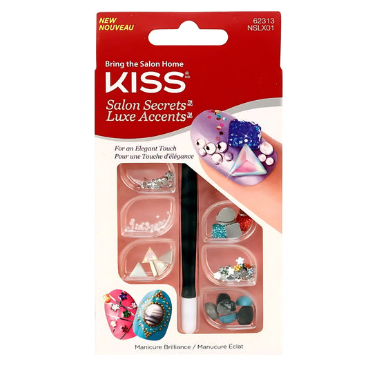 Kiss Salon Secrets Luxe Accents Nail Gems Accessory Kit