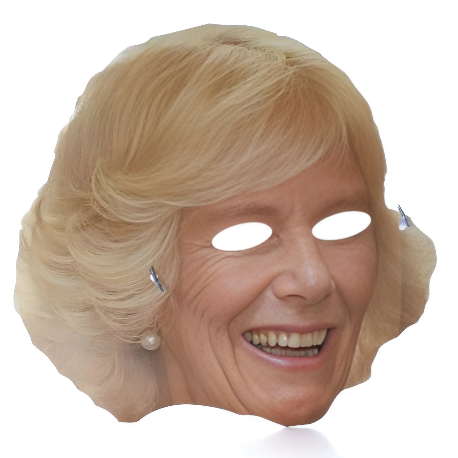 Queen Consort Camilla Cardboard Fancy Dress Face Masks | Why Not Shop