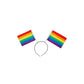 Rainbow Gay Pride Flags on A Headband | Why Not Shop