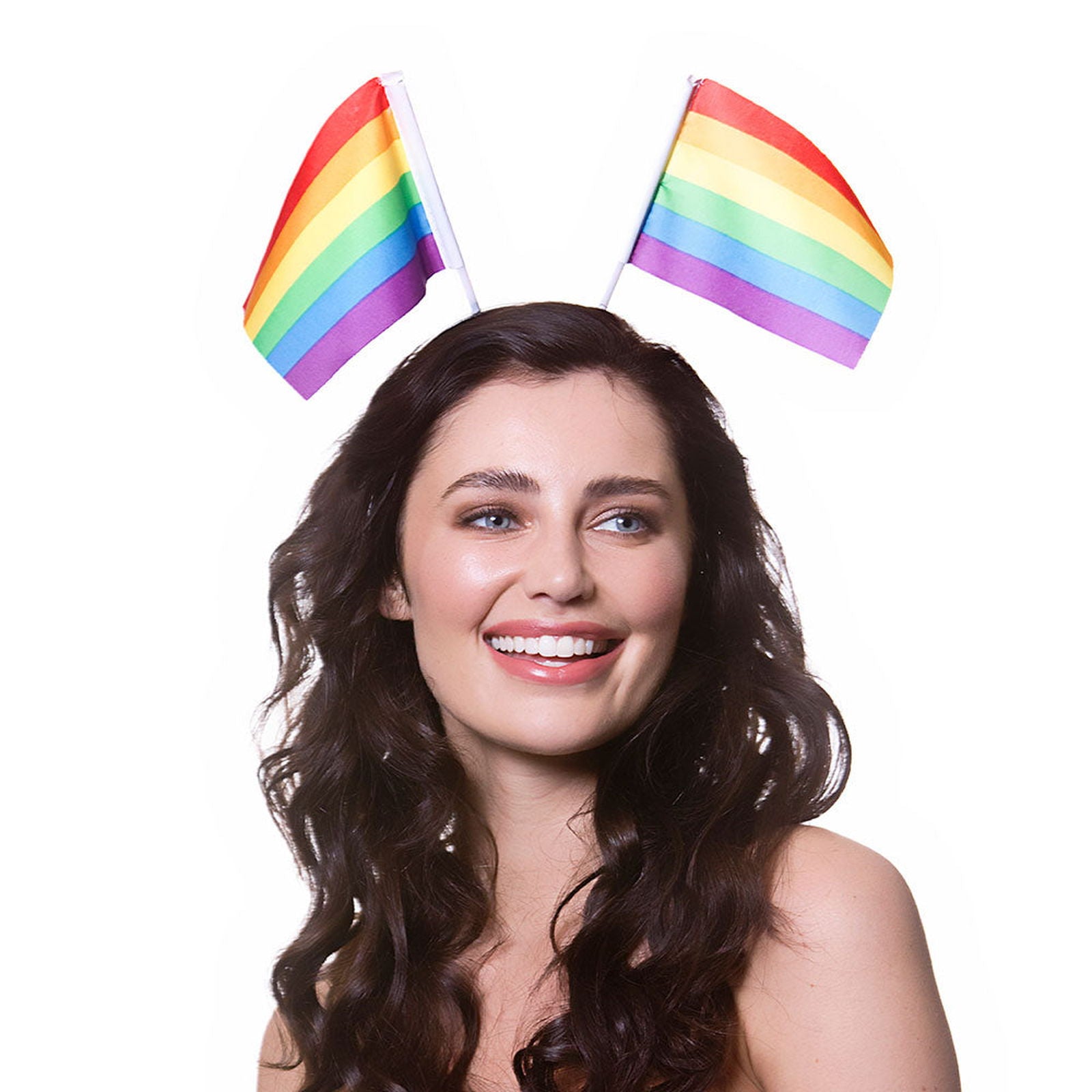 Rainbow Gay Pride Flags on A Headband | Merthyr Tydfil | Why Not Shop Online