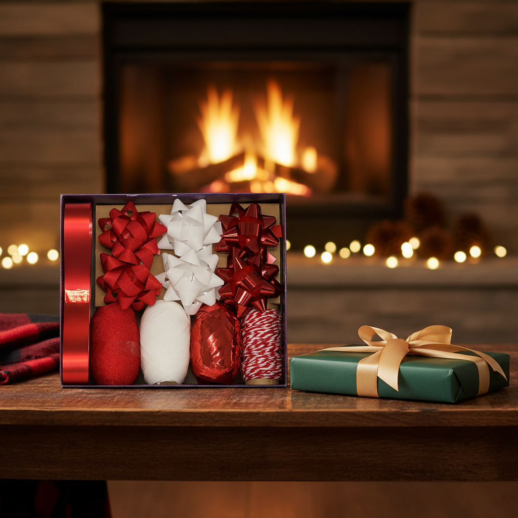 Red Bow And Ribbon Set | Merthyr Tydfil | Why Not Shop Online