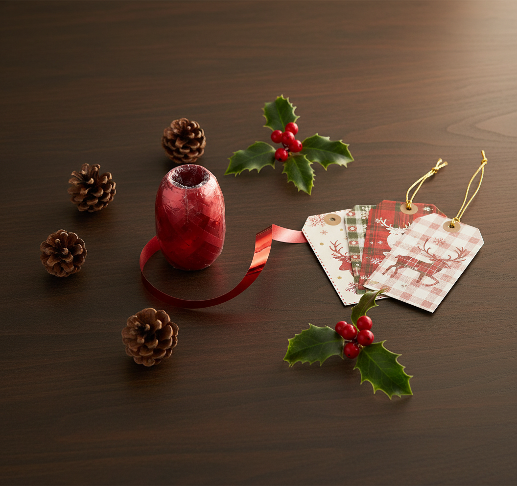 Red Ribbon Cop Rolls 5mm x 20M | Merthyr Tydfil | Why Not Shop Online