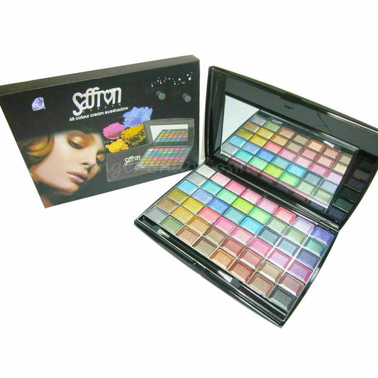 Saffron 48 Colour Cream Eyeshadow Palette Make Up Gift Set | Merthyr Tydfil | Why Not Shop Online