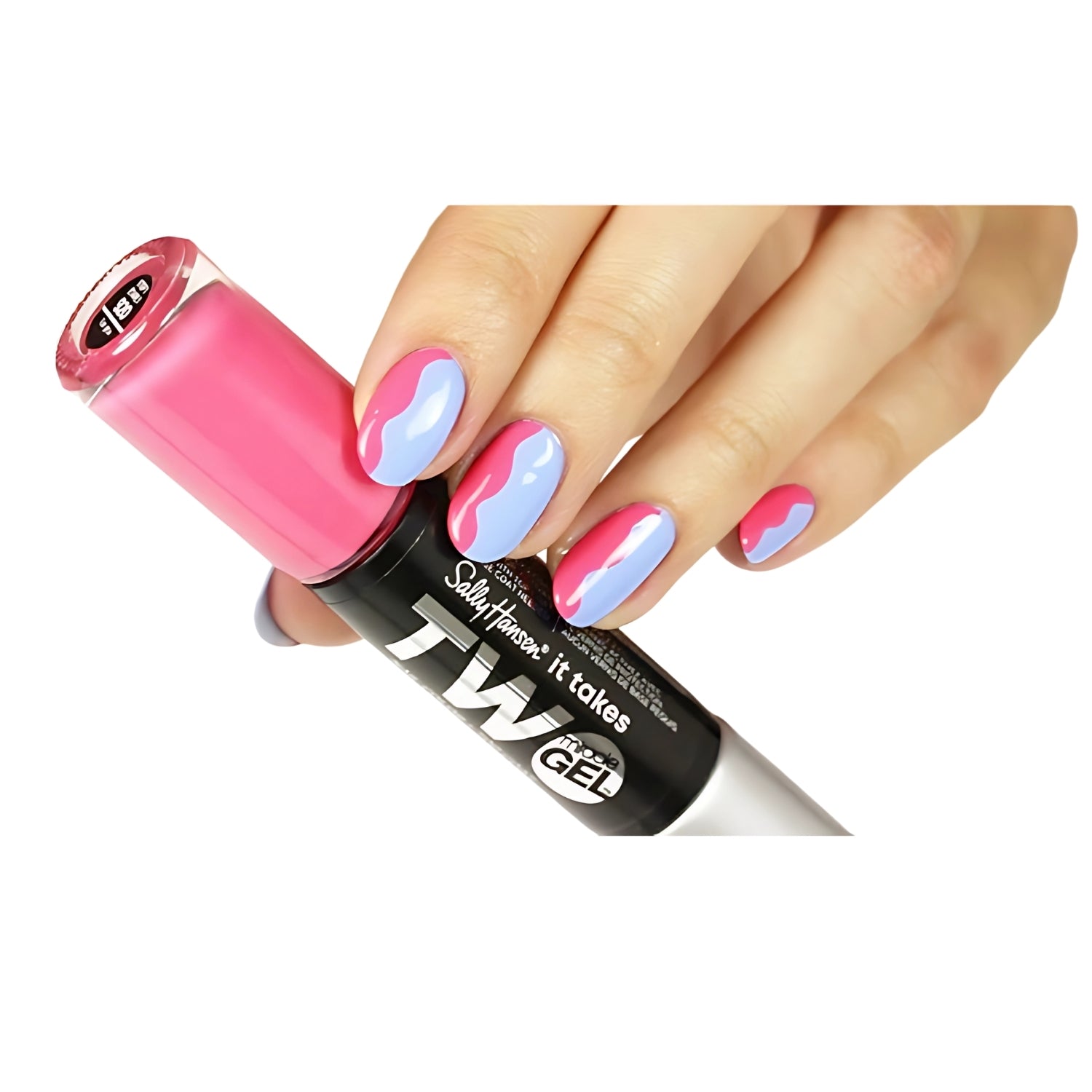 Sally Hansen Miracle Gel Nail Polish and Top Coat Set, Rain-Glow 920, Long-Lasting Shine | Merthyr Tydfil | Why Not Shop Online