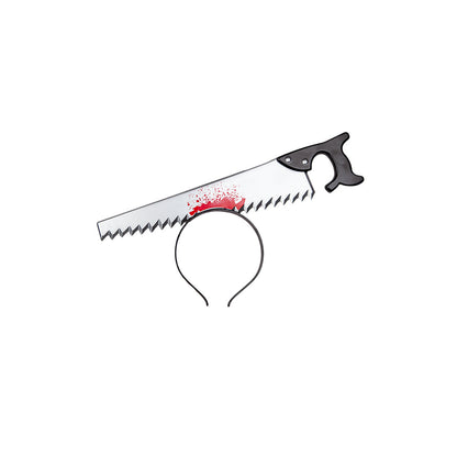 Saw in Head Prop On A Headband | Why Not Shop