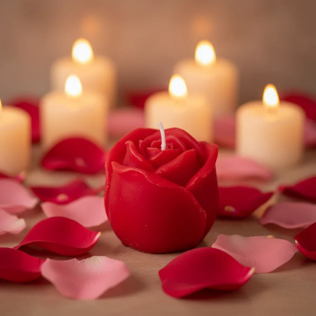 Scented Rose Candle - Why Not Shop
