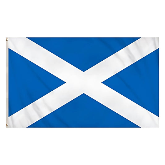 Scotland St Andrew's Cross National Flag 5ft X 3ft | Merthyr Tydfil | Why Not Shop Online