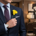 Silk Welsh Daffodil Pin Brooch - Why Not Shop