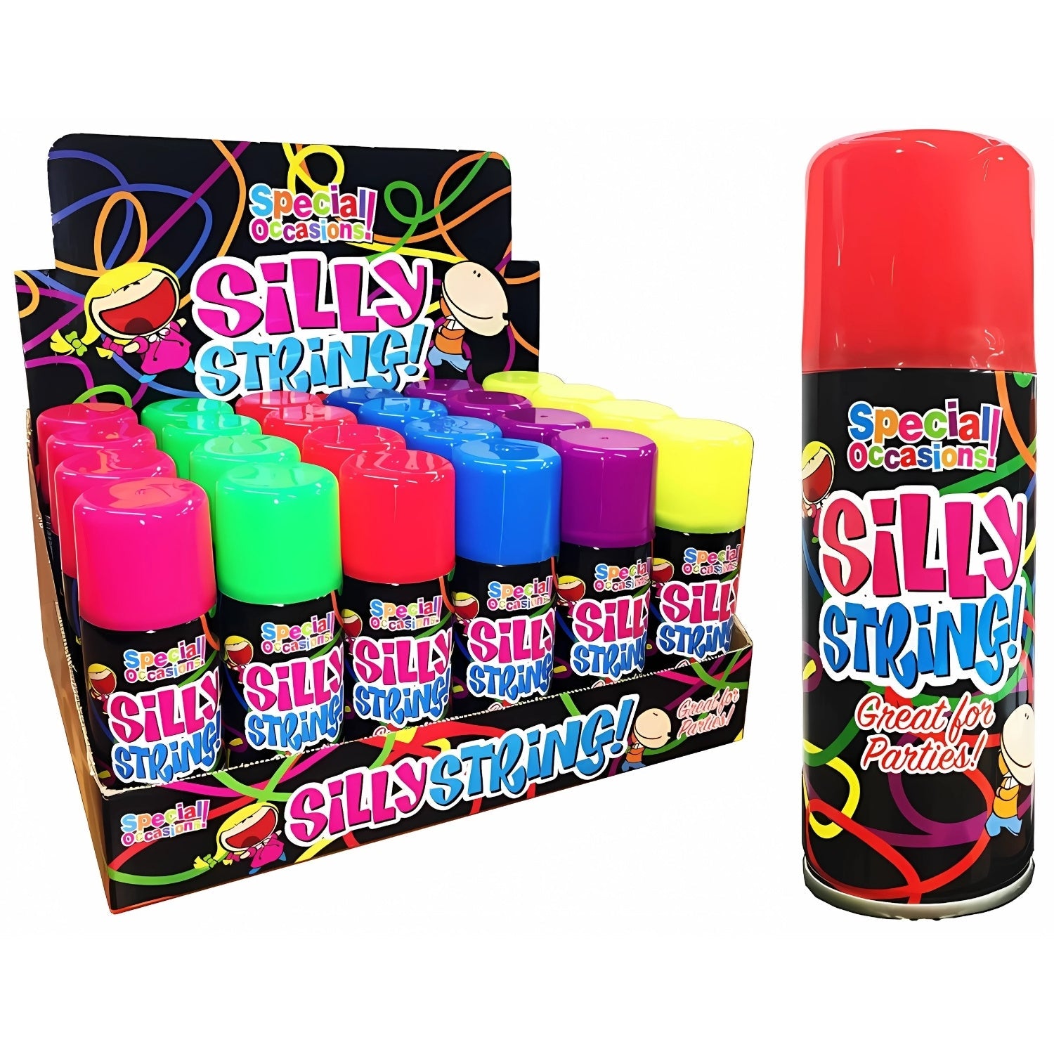 Silly String - 200ml: Fun Party Spray | Merthyr Tydfil | Why Not Shop Online