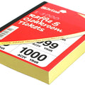 Silvine 1000 Cloakroom/Raffle Tickets Security Numbered - Why Not Shop