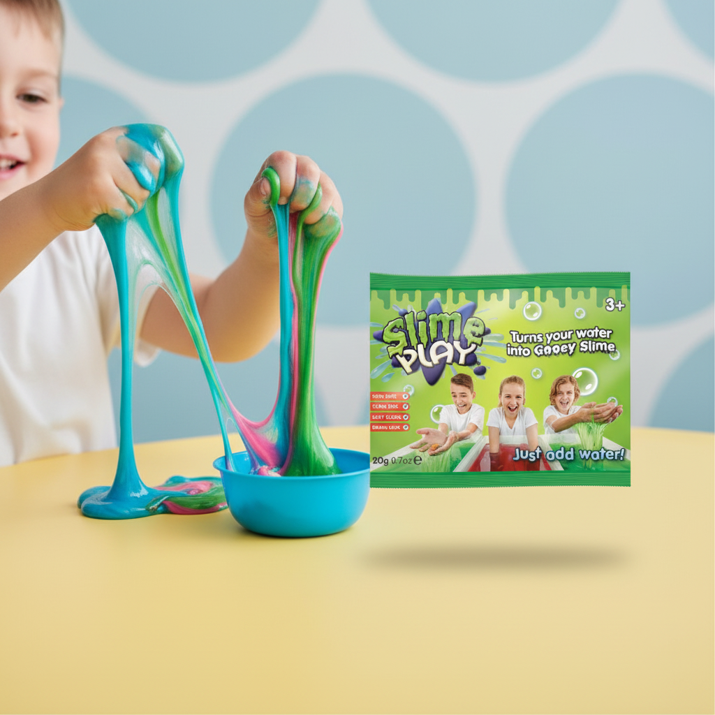 Slime Play Foil Bags - 20g | Merthyr Tydfil | Why Not Shop Online
