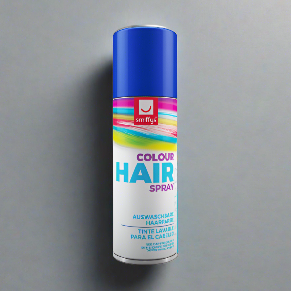 Smiffys Blue Temporary Wash Out Hairspray 125ml | Merthyr Tydfil | Why Not Shop Online