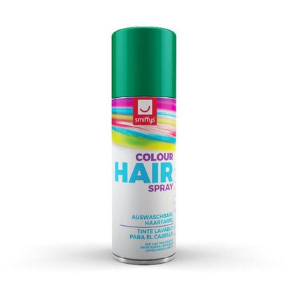 Smiffys Green Temporary Wash Out Hairspray 125ml | Merthyr Tydfil | Why Not Shop Online