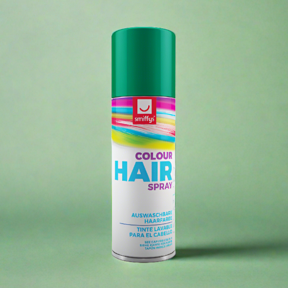 Smiffys Green Temporary Wash Out Hairspray 125ml | Merthyr Tydfil | Why Not Shop Online