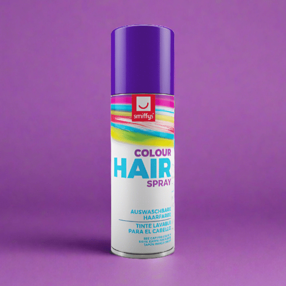 Smiffys Purple Temporary Wash Out Hairspray 125ml | Why Not Shop