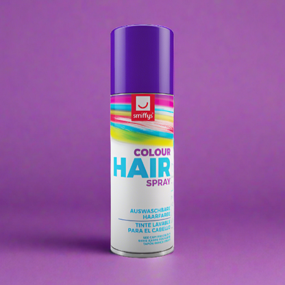 Smiffys Purple Temporary Wash Out Hairspray 125ml | Merthyr Tydfil | Why Not Shop Online