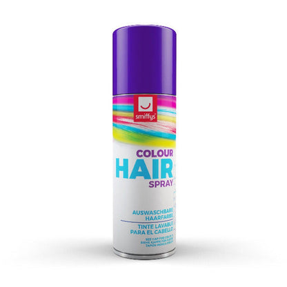 Smiffys Purple Temporary Wash Out Hairspray 125ml | Merthyr Tydfil | Why Not Shop Online