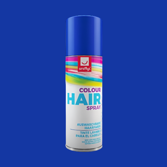 Smiffys Blue Temporary Wash Out Hairspray 125ml | Merthyr Tydfil | Why Not Shop Online