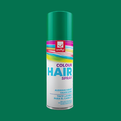 Smiffys Green Temporary Wash Out Hairspray 125ml | Merthyr Tydfil | Why Not Shop Online