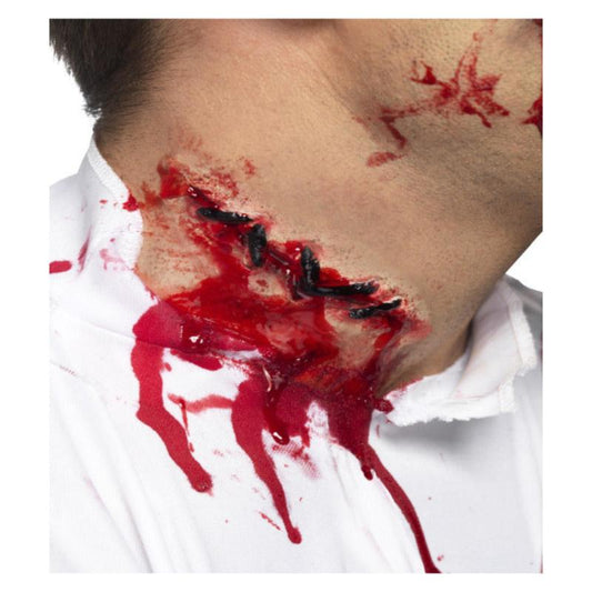 Smiffys Make-Up FX Stitches Latex Scar - Red | Why Not Shop