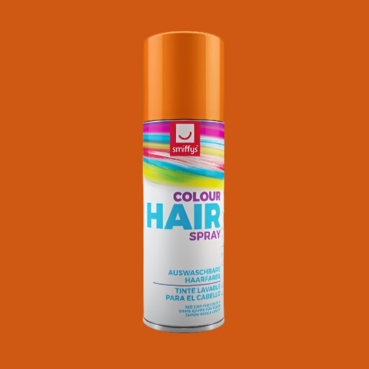 Smiffys Orange Temporary Wash Out Hairspray 125ml | Merthyr Tydfil | Why Not Shop Online