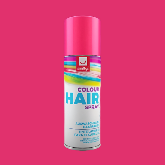Smiffys Pink Temporary Wash Out Hairspray 125ml | Merthyr Tydfil | Why Not Shop Online