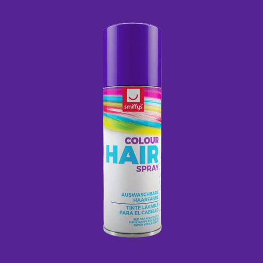 Smiffys Purple Temporary Wash Out Hairspray 125ml | Merthyr Tydfil | Why Not Shop Online