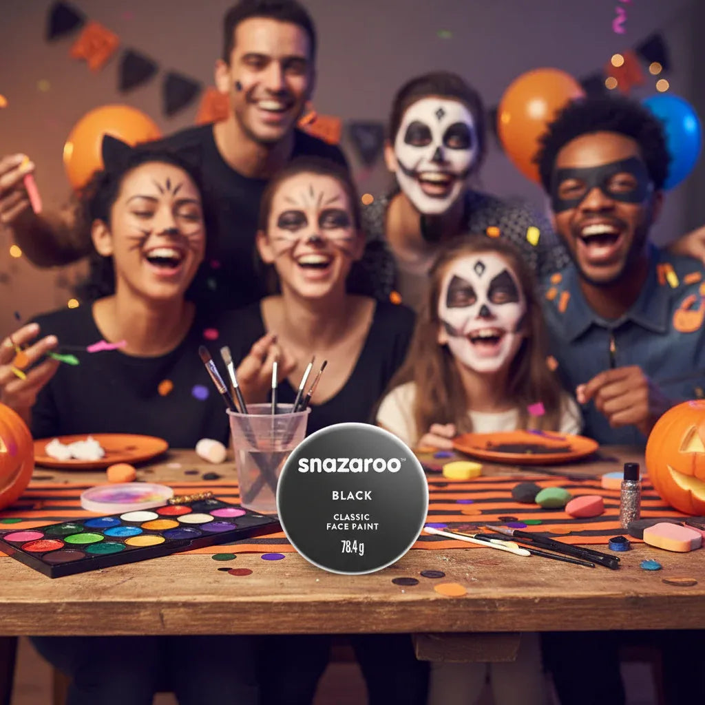 Snazaroo Face Paint Classic Black 18Ml - Why Not Shop