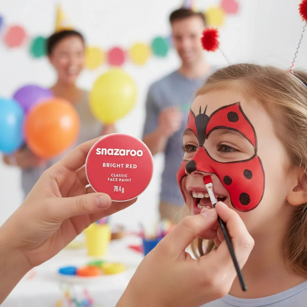 Snazaroo Face Paint Classic Bright Red 18ml - Why Not Shop