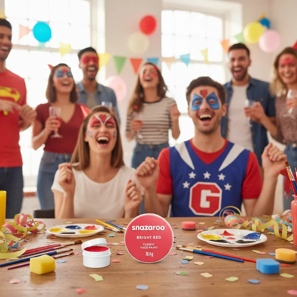 Snazaroo Face Paint Classic Bright Red 18ml - Why Not Shop