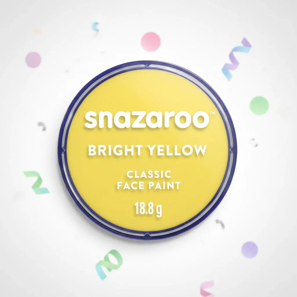 Snazaroo Face Paint Classic Bright Yellow 18ml - Why Not Shop