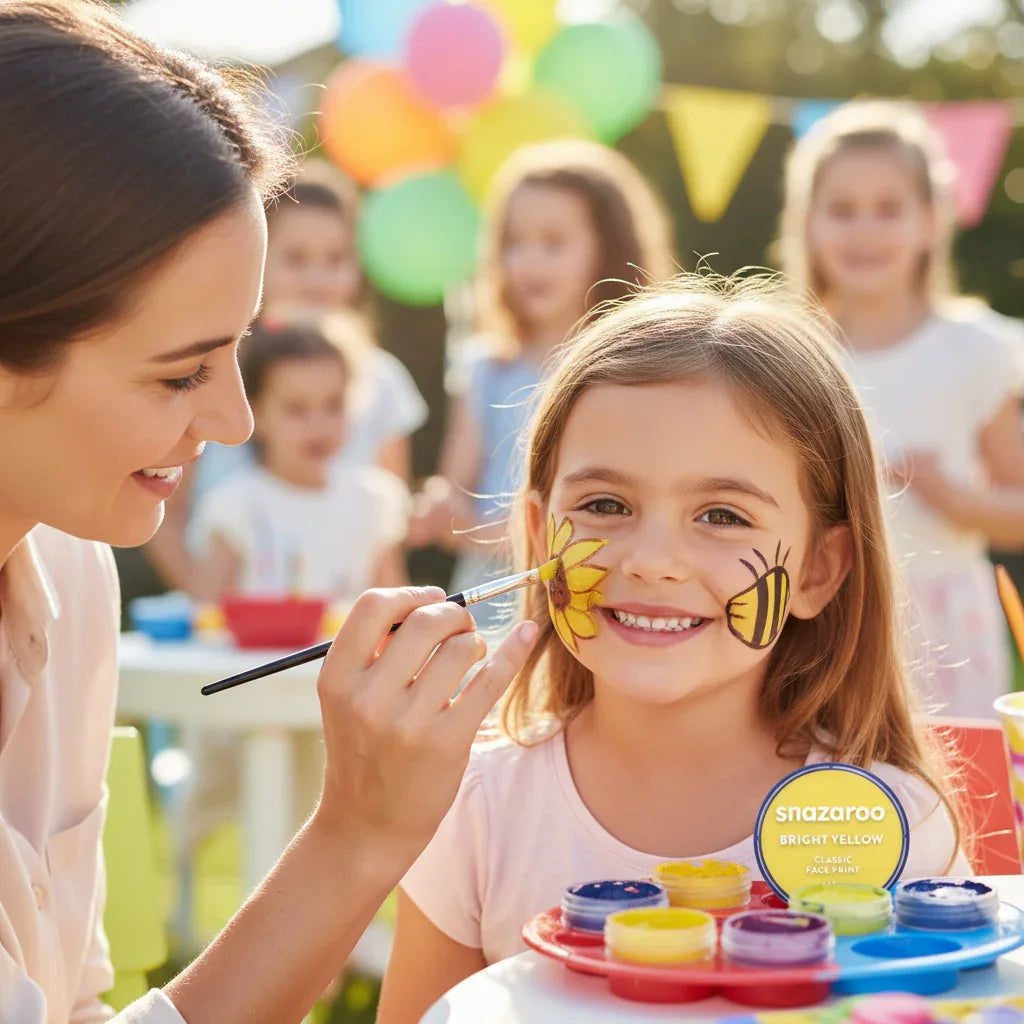 Snazaroo Face Paint Classic Bright Yellow 18ml - Why Not Shop