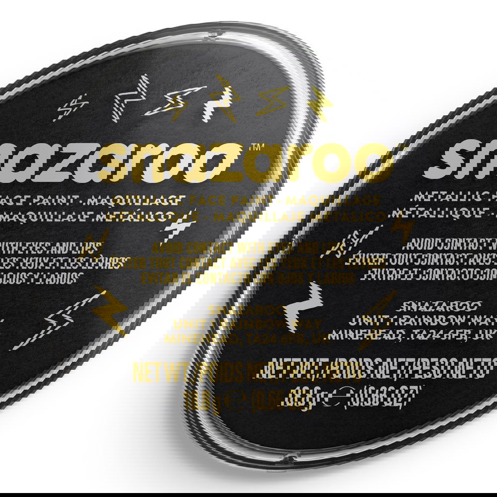 Snazaroo Face Paint Metallic Electric Black 18ml | Why Not Shop