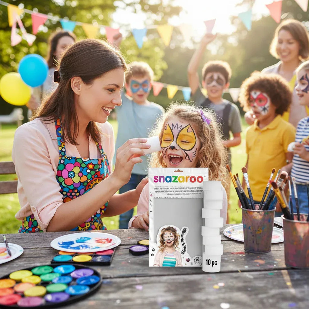 Snazaroo High Density Face Painting Sponges 10 Pack - Why Not Shop