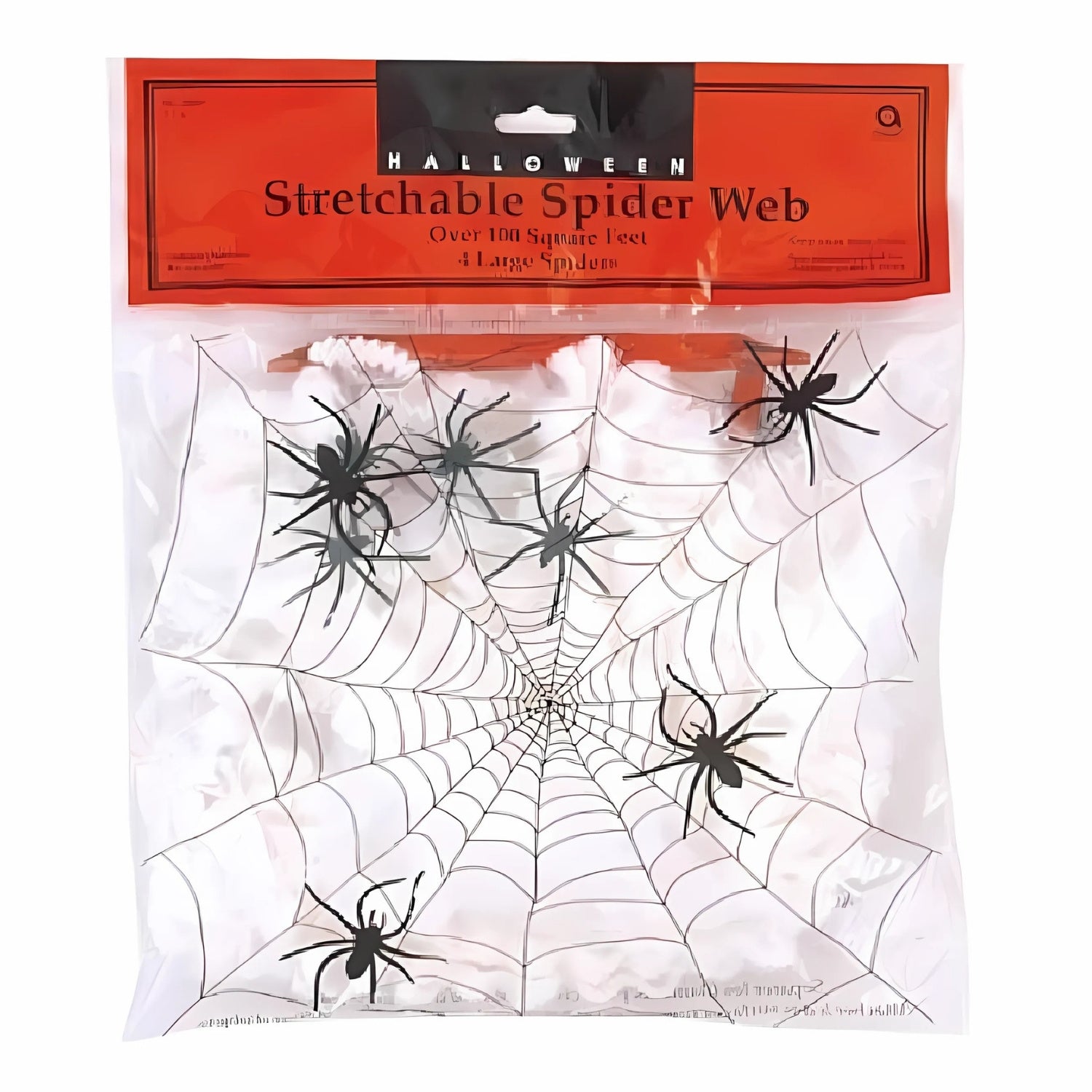 Spiders Web With 4 Small Spiders 100 Sq Feet Of Web | Why Not Shop