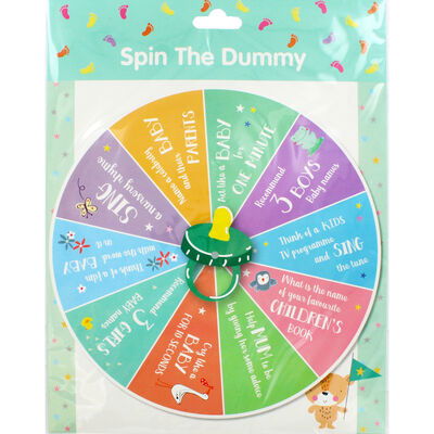 Spin The Dummy Baby Shower Game | Why Not Shop