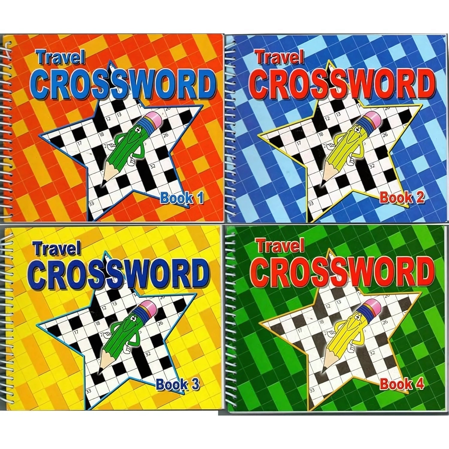 Spiral-Bound Travel Crossword Puzzle Book: On-the-Go Brain Games | Merthyr Tydfil | Why Not Shop Online