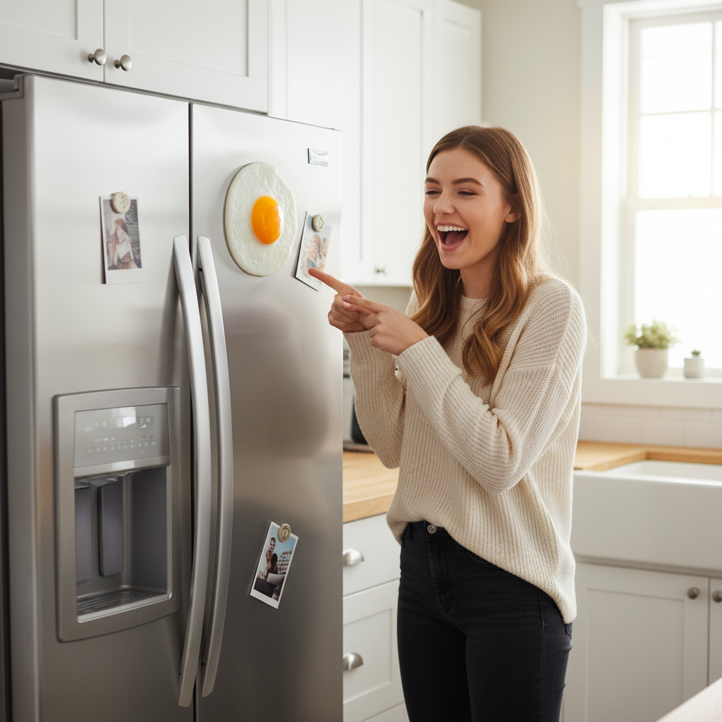 Splat Sticky Fried Egg Practical Joke 17Cm | Merthyr Tydfil | Why Not Shop Online