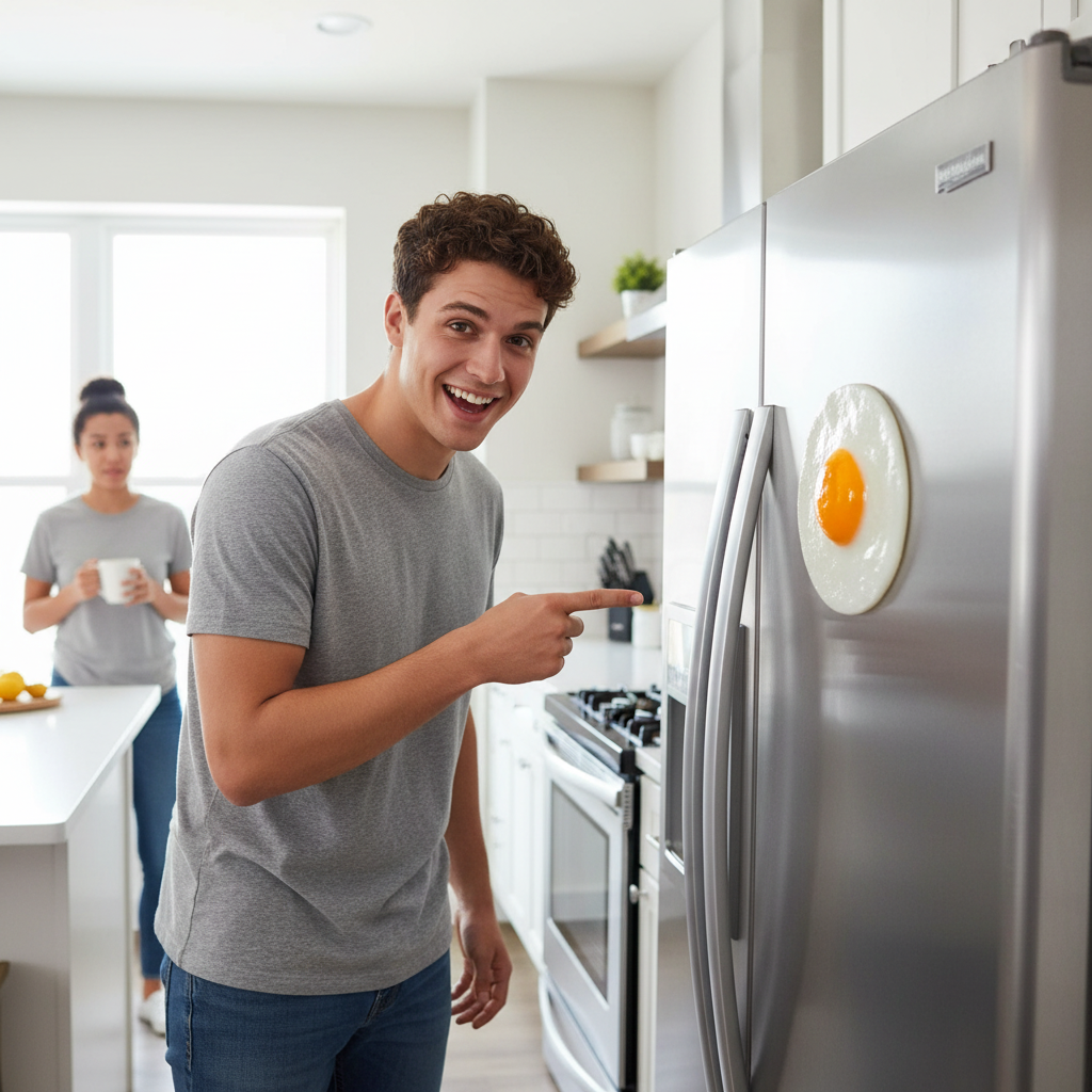 Splat Sticky Fried Egg Practical Joke 17Cm | Merthyr Tydfil | Why Not Shop Online