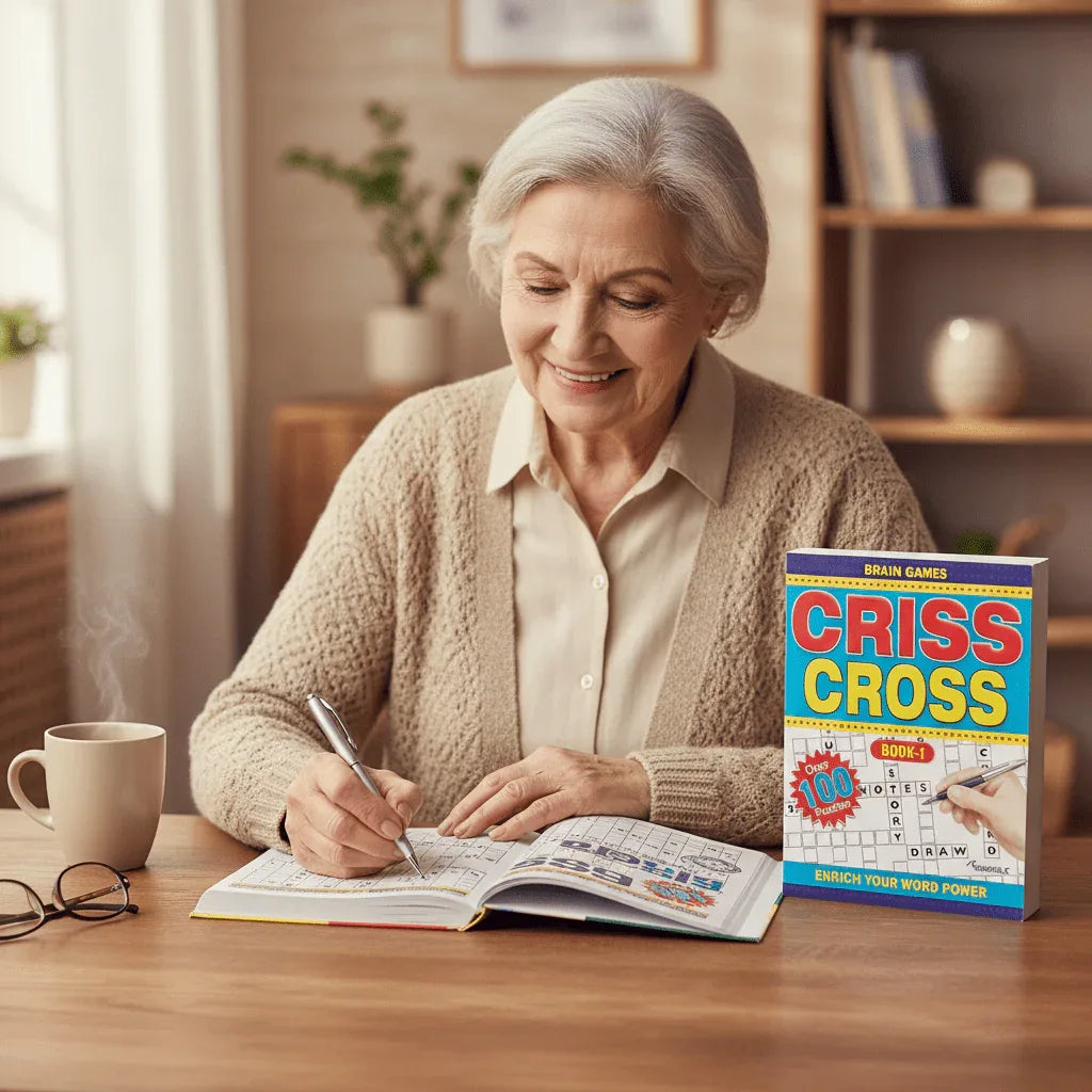 Squiggle A4 Criss Cross Activity Book - 136 Pages - Assorted Designs - Why Not Shop